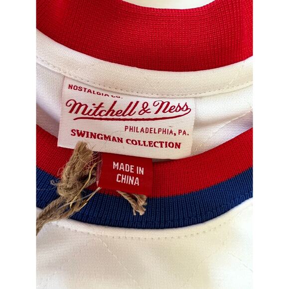 Mitchell & Ness New Jersey Nets Jersey Mens Drazen Petrovic NBA Swingman Size L - Picture 4 of 9